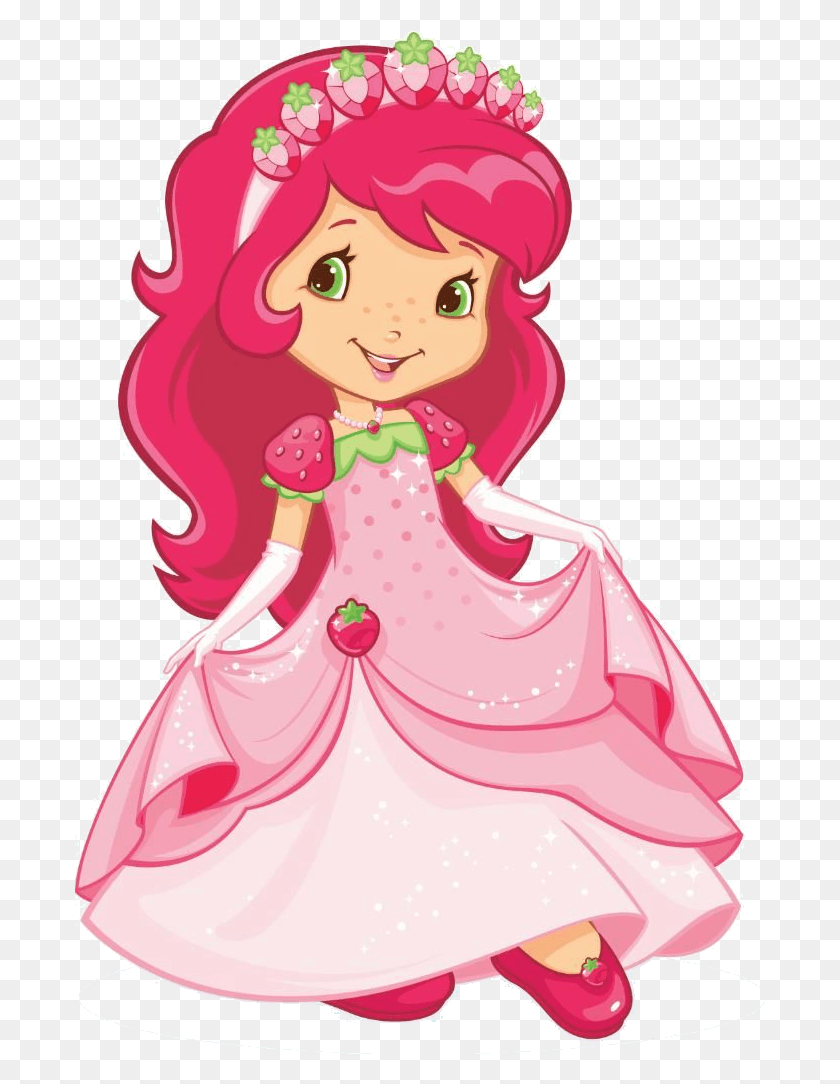 690x1024 Strawberry Shortcake Cartoon Princess, Doll, Toy, Figurine HD PNG Download