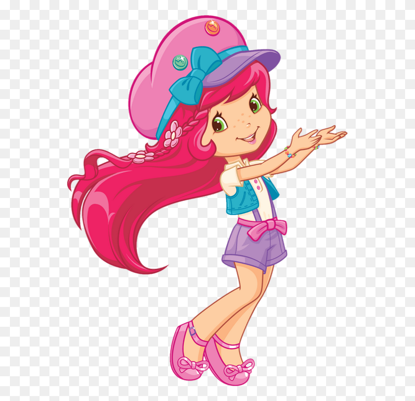570x750 Strawberry Shortcake Characters, Graphics, Female HD PNG Download