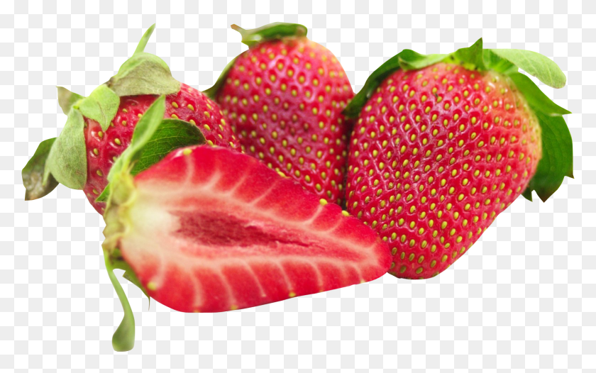 1563x934 Strawberry Strawberry, Fruit, Plant, Food HD PNG Download