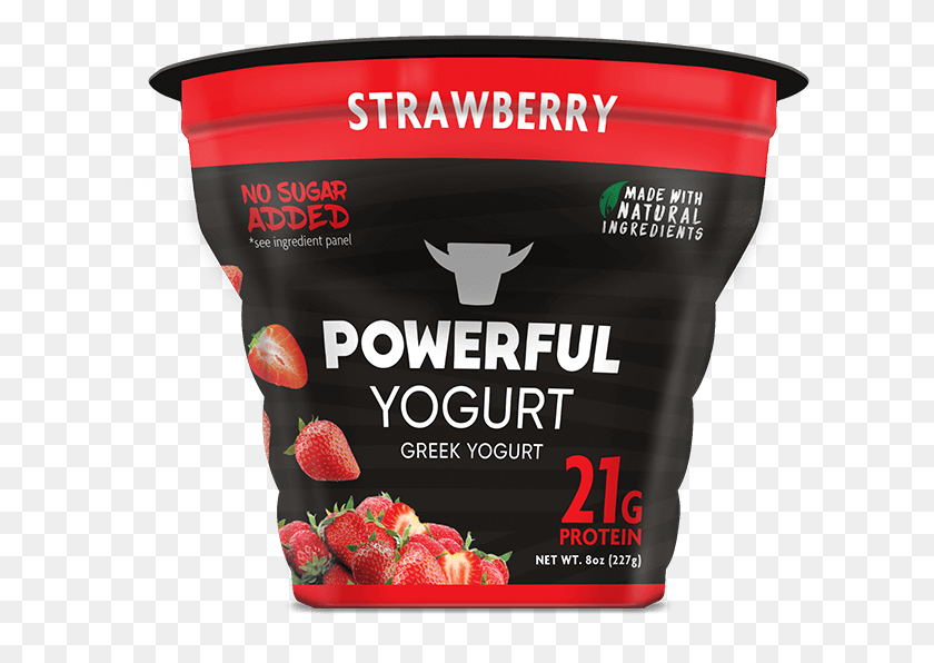 617x536 Strawberry Yogurt, Dessert, Food, Cream HD PNG Download