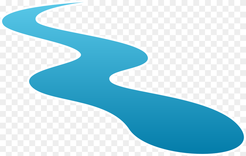 Stream Clipart Water Splash, Outdoors, Nature, Sea, Footprint Sticker PNG