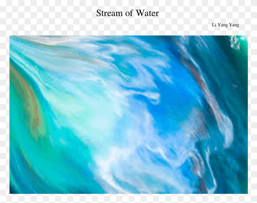 834x646 Stream Of Water Sheet Music For Flute Piano Violin Painting, Outer Space, Astronomy, Universe HD PNG Download