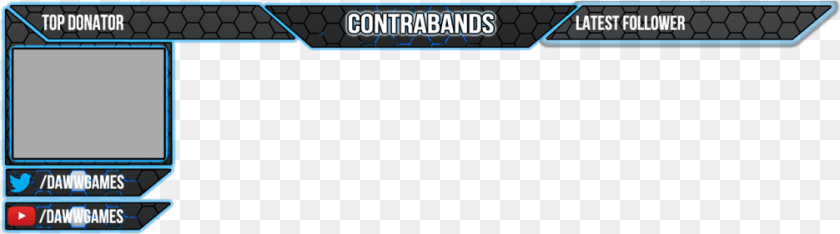 Stream Overlays With Facecam Sticker PNG