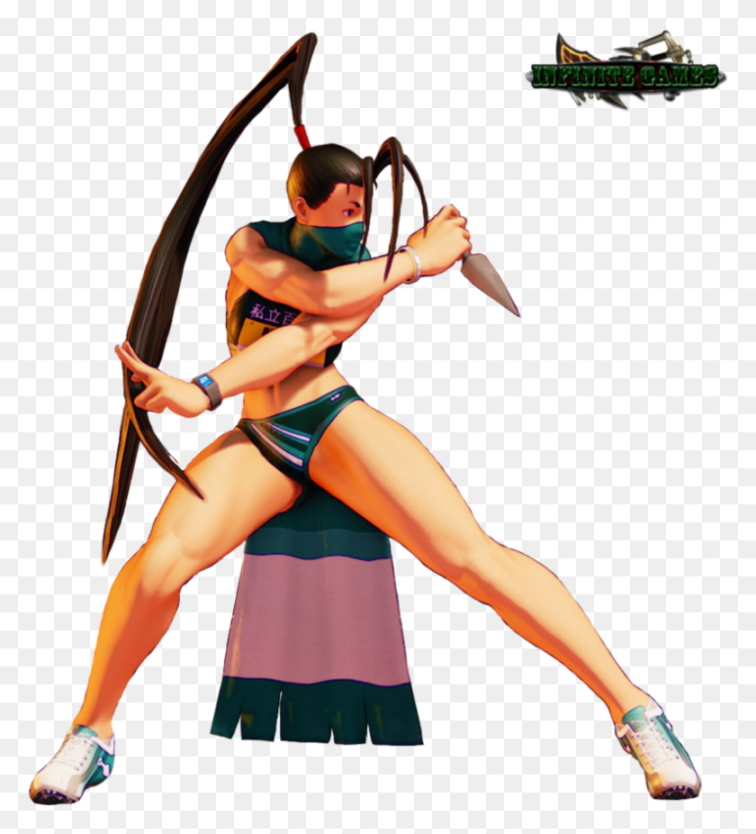 794x882 Street Fighter Elena Sporty Street Fighter V Ibuki, Person, Human, Leisure Activities HD PNG Download