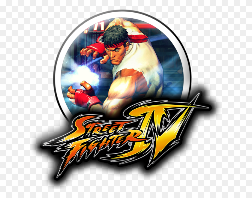 643x600 Street Fighter Iv Street Fighter Iv Icon, Person, Human, Poster HD PNG Download
