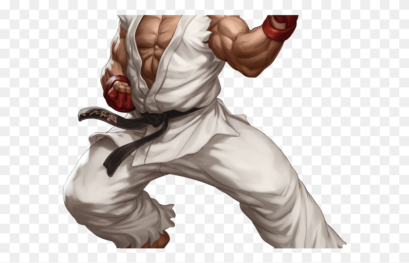 584x481 Street Fighter Transparent Images Ryu Street Fighter Characters, Person, Human, Martial Arts HD PNG Download