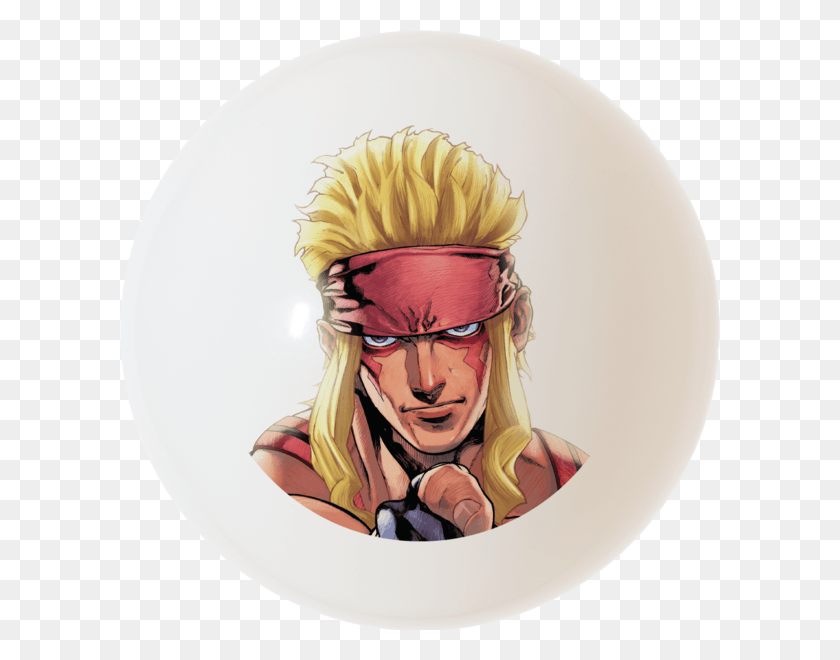 600x600 Street Fighter Vx Sanwa Denshi Personaje Balltop Arcade Street Fighter Urien Chibi Art, Head, Person, Human Hd Png