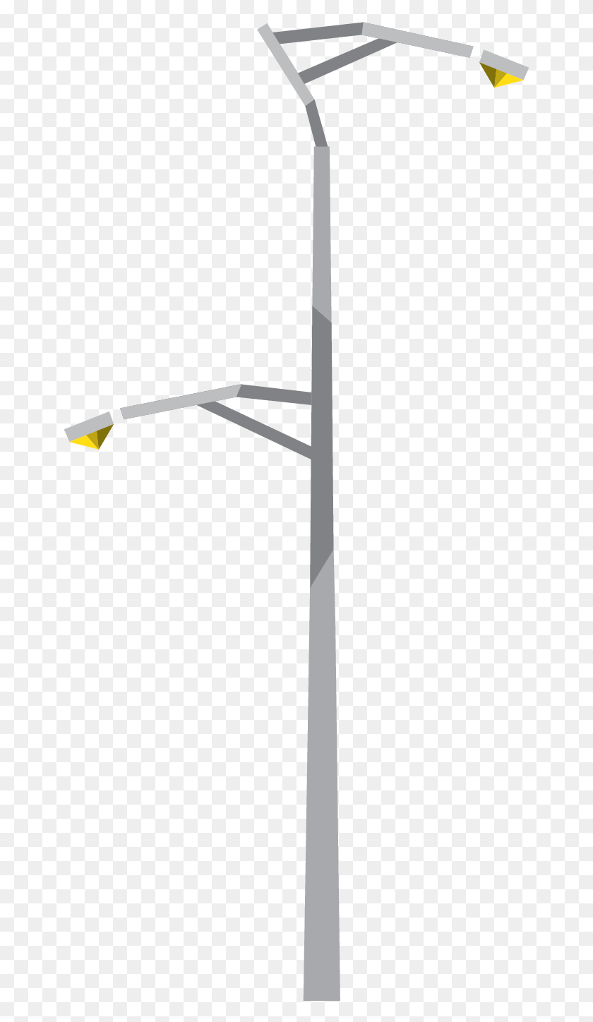 661x1388 Street Light, Utility Pole, Lamp Post HD PNG Download