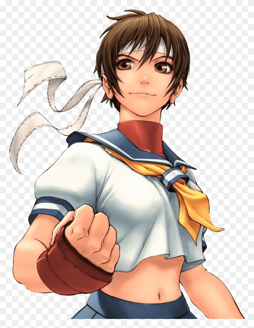 781x1028 Streetfighter Sakura Sakura Street Fighter Legends, Costume, Person, Human HD PNG Download