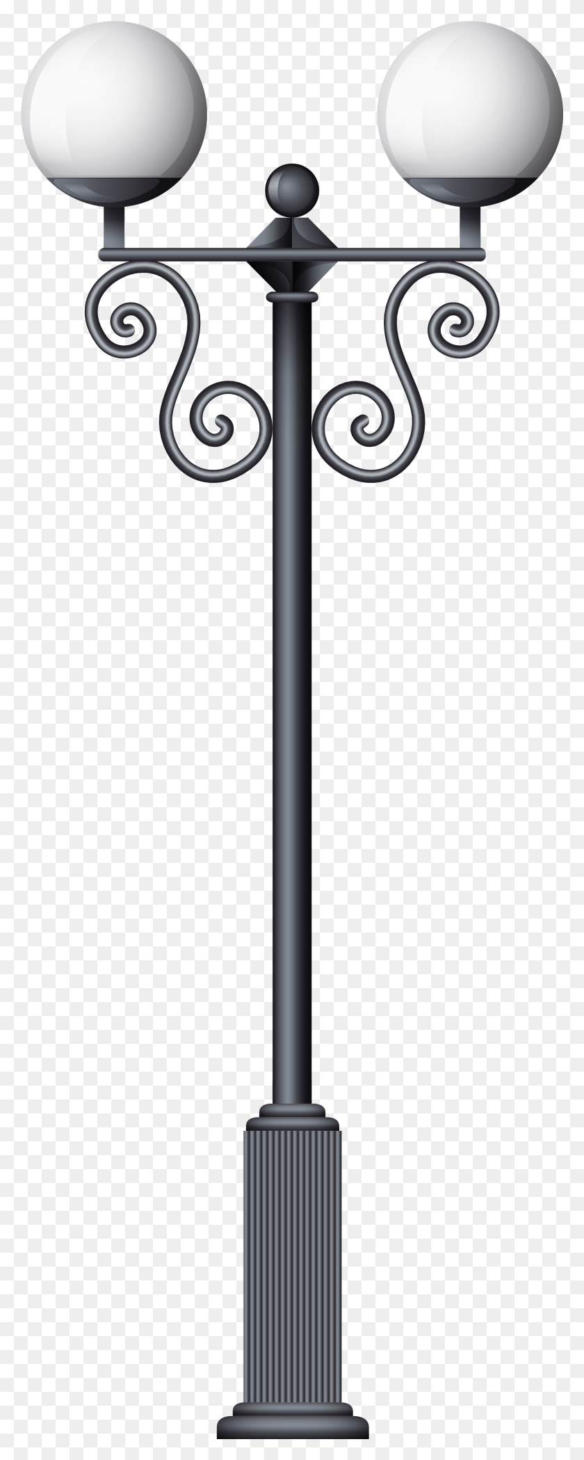 1914x5001 Streetlight Clip Art Lamp Post White Background, Symbol, Weapon, Weaponry HD PNG Download