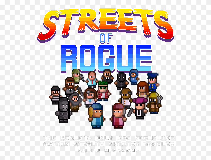545x577 Streets Of Rogue Icon, Flyer, Poster, Paper HD PNG Download