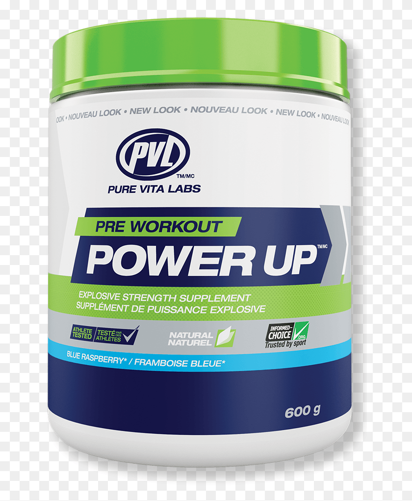 656x961 Strength Amp Endurance Power Up Pre Workout, Label, Text, Paint Container HD PNG Download
