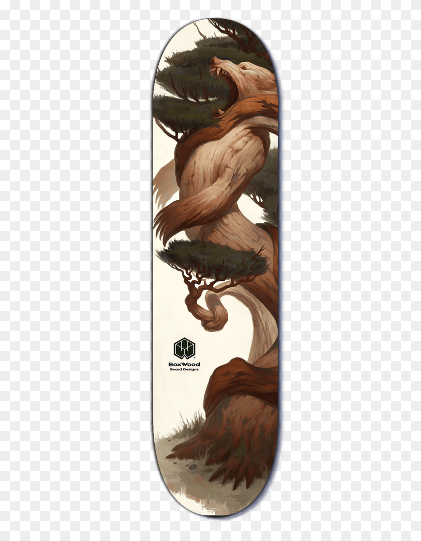 349x1019 Strength Skateboard Bark Skateboard Deck, Bird, Animal, Poster HD PNG Download