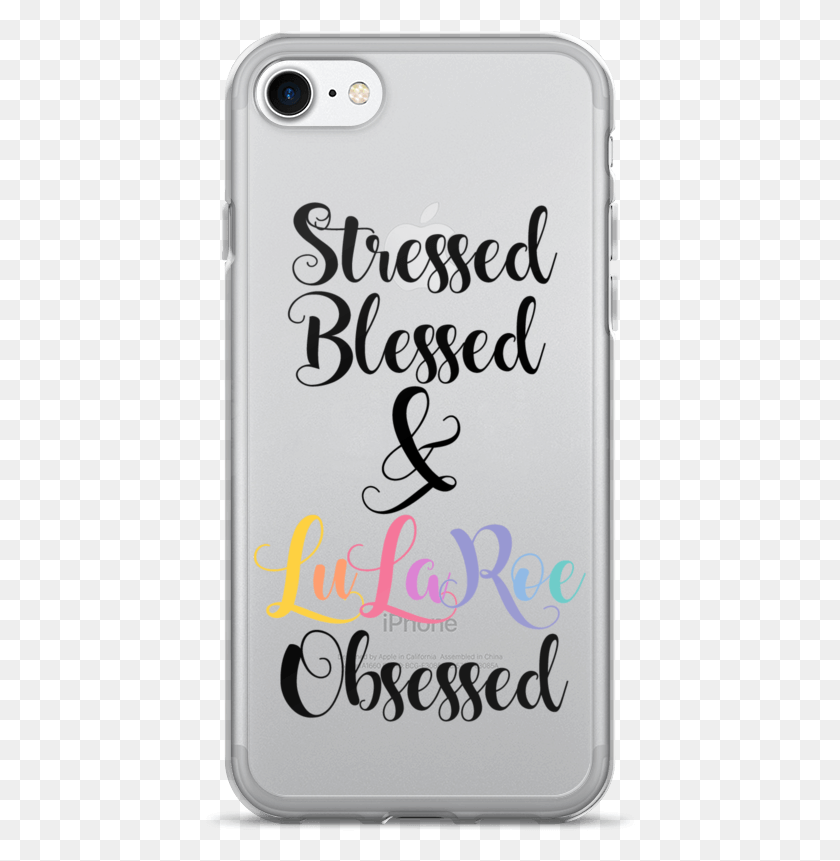 430x801 Stressed Blessed Amp Lularoe Obsessed Iphone 77 Plus Mobile Phone Case, Phone, Electronics, Cell Phone HD PNG Download