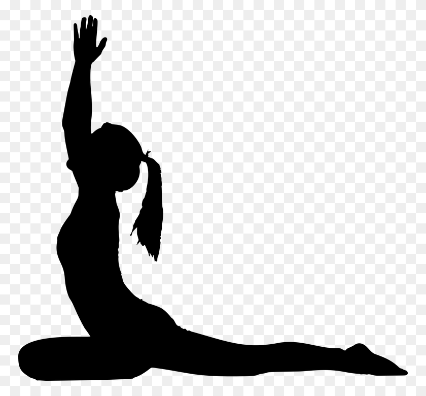 768x720 Stretch Causes Pain Dancer Stretch Silhouette, Gray, World Of Warcraft HD PNG Download