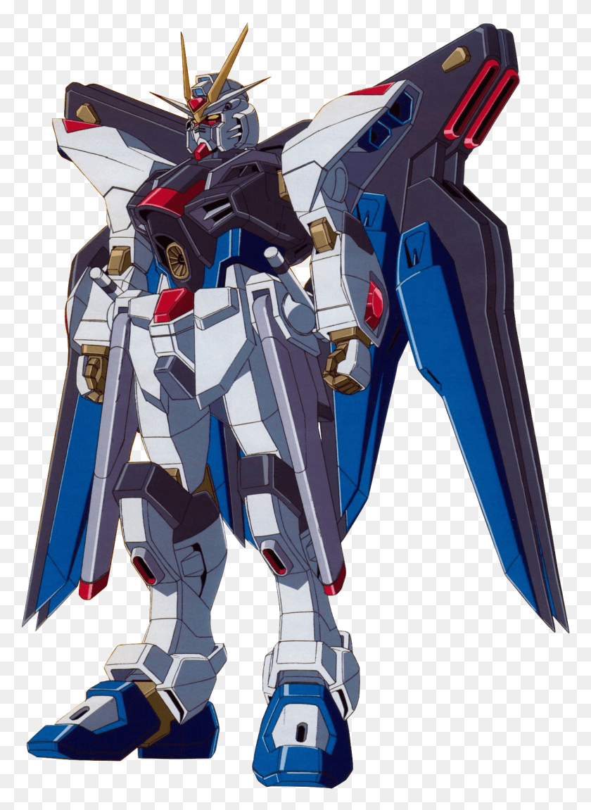 1303x1824 Descargar Png Strike Freedom By Harm Colossal Strike Freedom And Infinite Justice, Robot, Toy, Samurai Hd Png