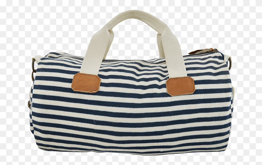 667x470 Stripe Cotton Bag Lady39s Handbag Cotton Pu Stripe Handbag Tote Bag, Accessories, Accessory, Purse HD PNG Download