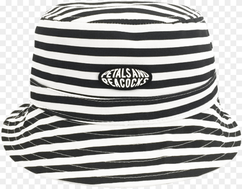 Striped Bucket Hat, Clothing, Sun Hat Transparent PNG
