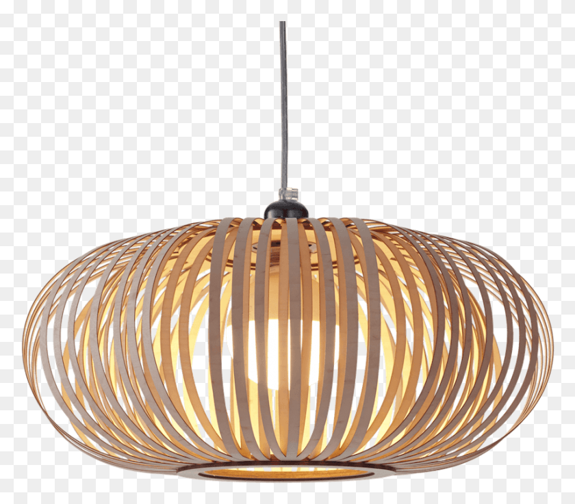 855x743 Stripes N 2 Modern Wooden Pendant Light Lampa Wiszaca Jasne Drewno, Chandelier, Lamp, Light Fixture HD PNG Download