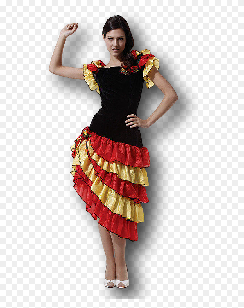 541x1002 Strj Tancerki Flamenco, Skirt, Clothing, Apparel HD PNG Download