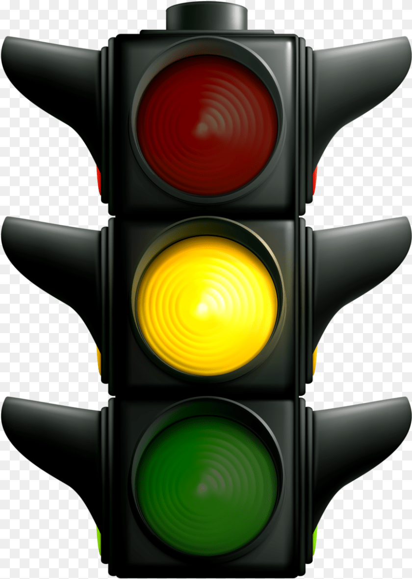 Strobe Light Road Sign Traffic Light, Traffic Light Clipart PNG