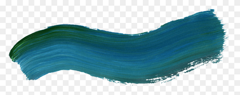 1467x513 Мазок Акриловой Живописи Мазок, Море, На Открытом Воздухе, Вода Png Скачать