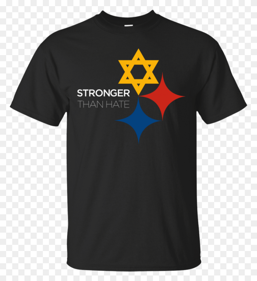 1039x1143 Stronger Than Hate Iconic Pittsburgh Steelers Logo Pittsburgh Stronger Than Hate Shirt, Clothing, Apparel, Symbol HD PNG Download