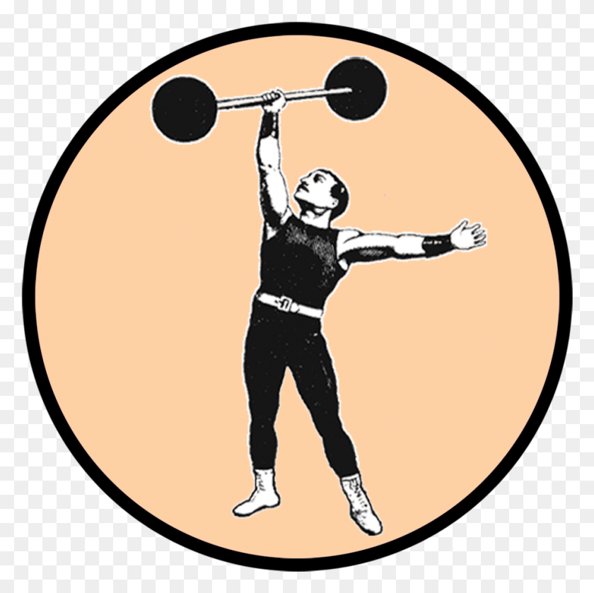 955x955 Strongman Vintage Strong Man Illustration, Person, Human, Fencing HD PNG Download