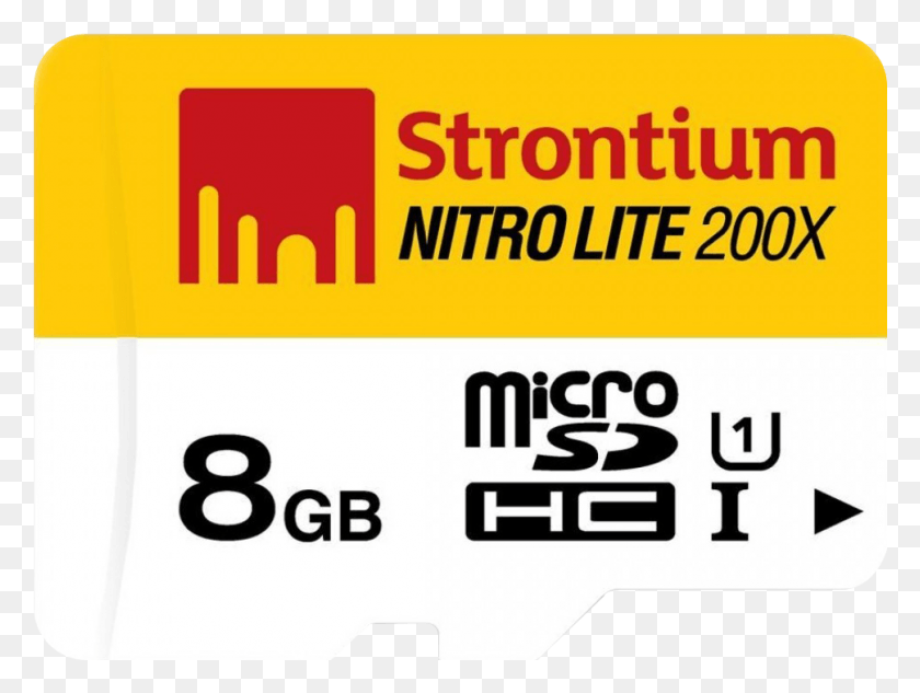 969x713 Strontium Microsd Memory Card Images Background Micro Sd, Text, Alphabet, Number HD PNG Download