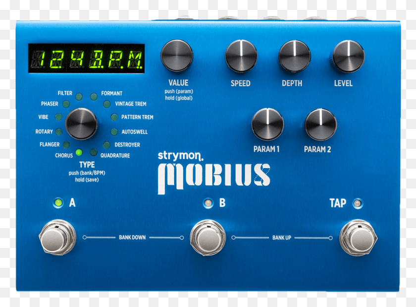 911x653 Strymon Mobius Modulation Pedal Strymon Delay Pedals, Mobile Phone, Phone, Electronics HD PNG Download