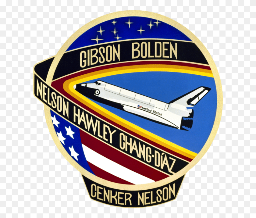 628x655 Sts 61C Mission Logo Imagen De La Nasa Publicada En El Vuelo Espacial Sts 61 C Parche, Símbolo, Marca Registrada, Texto Hd Png Descargar