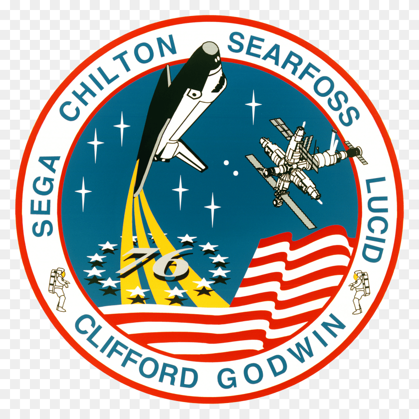2412x2412 Sts 76 Patch Space Shuttle Patches HD PNG Download