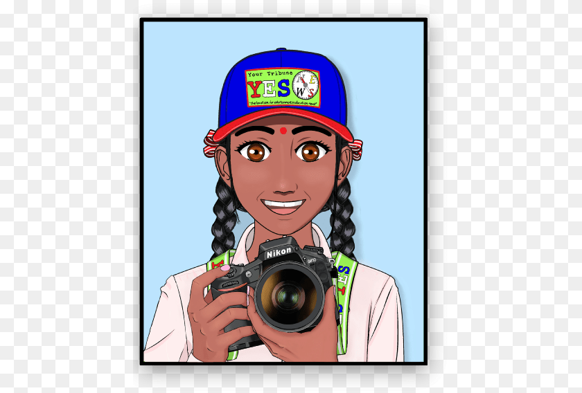 458x568 Student, Person, Head, Hat, Photographer PNG