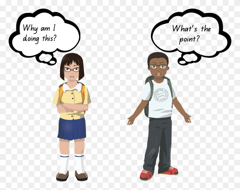 1208x940 Student Engagement Clip Art Library Children Asking, Person, Human, Standing HD PNG Download