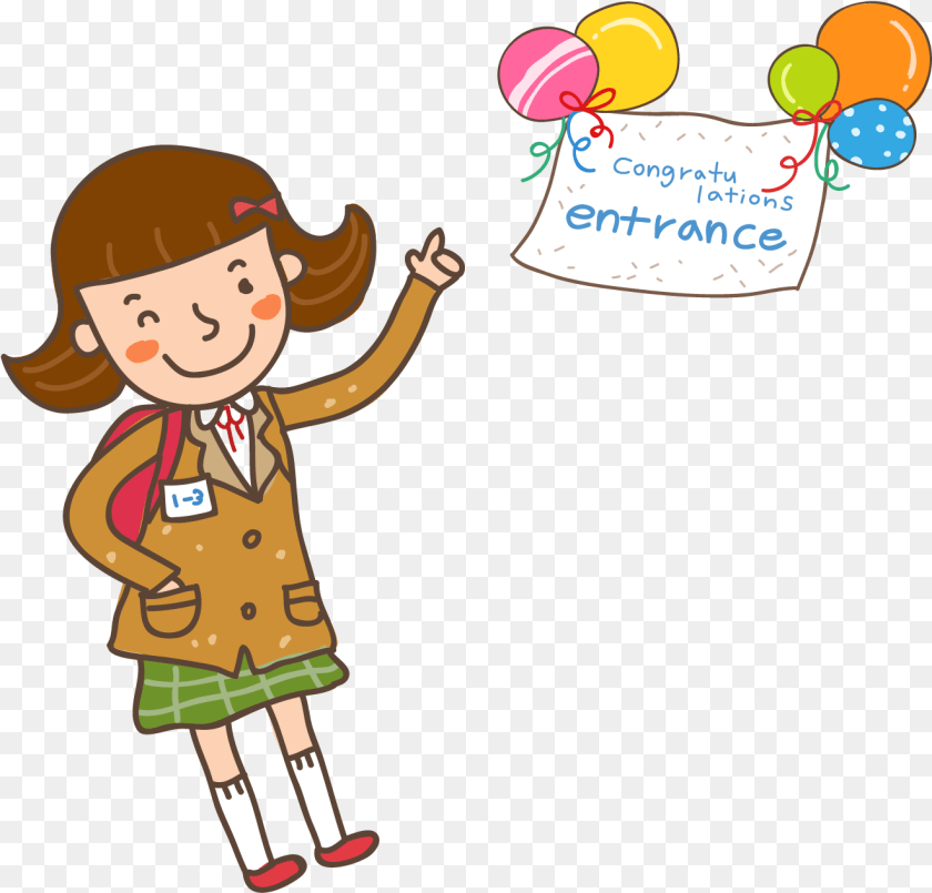 1319x1264 Student Illustration Characters Illustration, Balloon, Baby, Person, People Transparent PNG