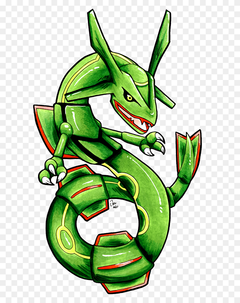 608x1000 Student Rayquaza By Raizy, Dragon, Plant, Reptile HD PNG Download