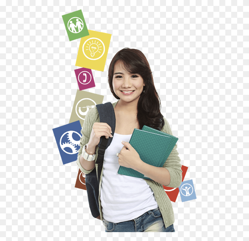 490x753 Students Computer Institute Model, Person, Human, Clothing HD PNG Download
