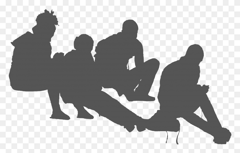 2979x1811 Students Sitting Group People Sitting, Person, Human, Kneeling HD PNG Download