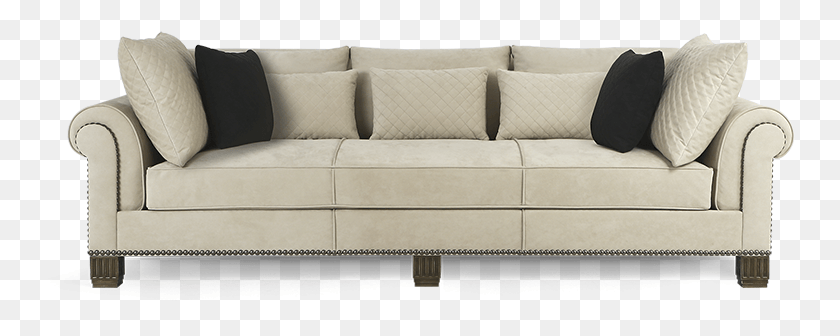 750x276 Studio Couch, Pillow, Cushion, Furniture HD PNG Download
