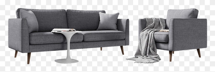 934x267 Studio Couch, Furniture, Cushion, Chair HD PNG Download