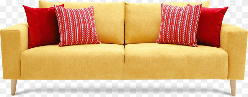 1245x487 Studio Couch, Cushion, Furniture, Home Decor, Pillow Sticker PNG