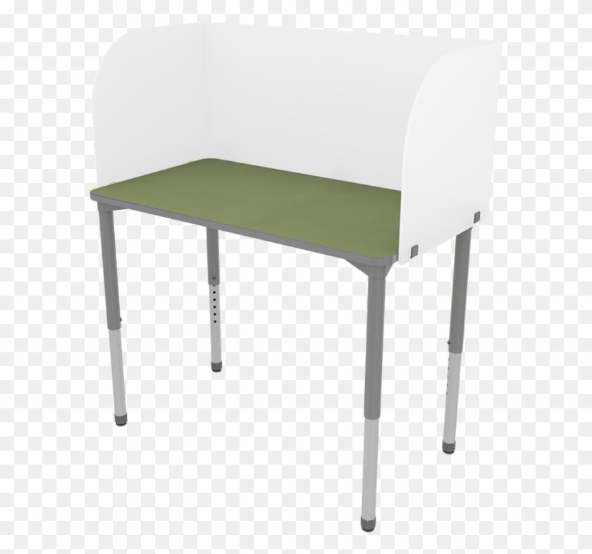 587x727 Study Carrel Screen Outdoor Bench, Chair, Furniture, Table HD PNG Download