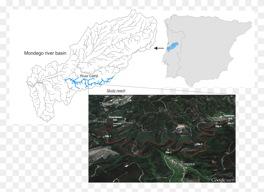 1523x1077 Descargar Png Estudio Alcance Seleccionado En El Río Ceira Para El Atlas De Repoblación, Mapa, Diagrama Hd Png