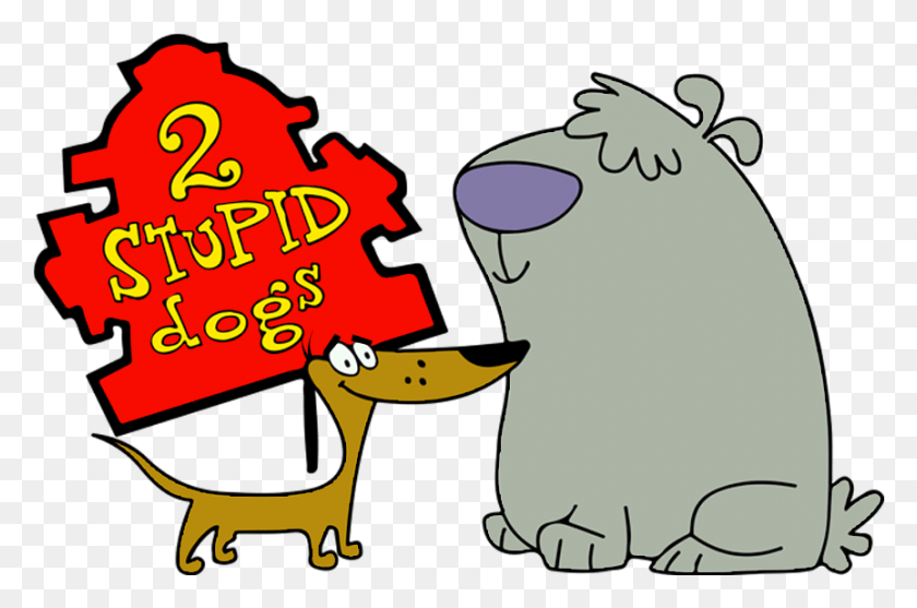 864x551 Stupid Dogs, Person, Text, Plant HD PNG Download