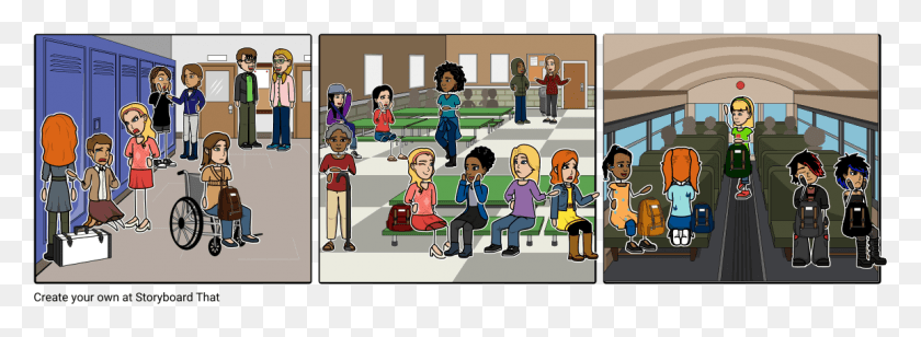 1154x368 Stupid School Cartoon, Person, Human, People HD PNG Download