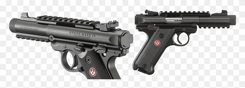1104x344 Sturm Ruger Amp Co Ruger Mark Iv Tactical, Пистолет, Пистолет, Оружие Hd Png Скачать