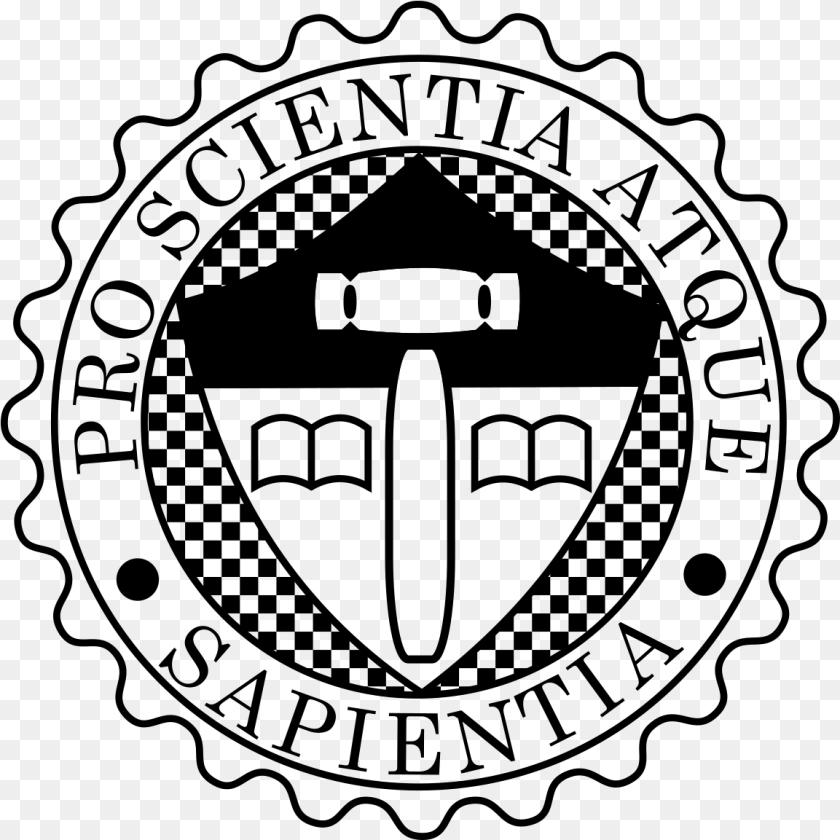 1153x1153 Stuyvesant High School Emblem, Gray PNG