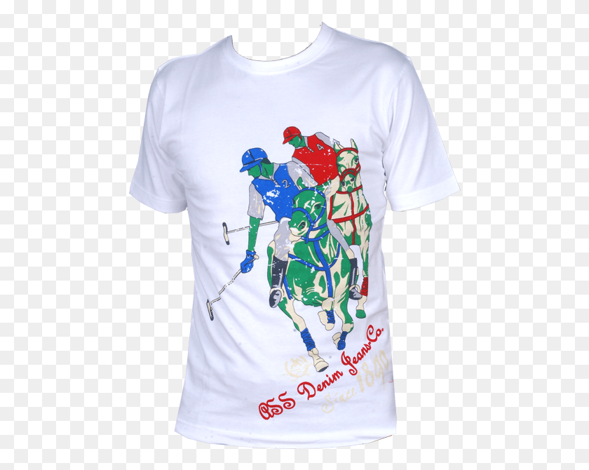 474x610 Stylename Horse Golf Active Shirt, Clothing, Apparel, T-shirt HD PNG Download