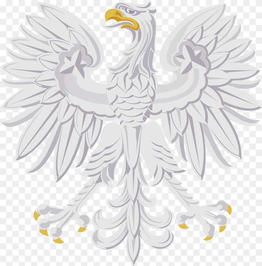 Stylised Eagle Clipart, Animal, Bird, Chandelier, Lamp Sticker PNG