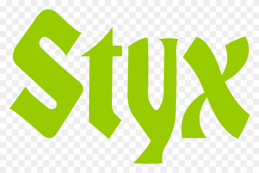 1024x658 Styx Logo Styx Band Logo, Word, Text, Number HD PNG Download